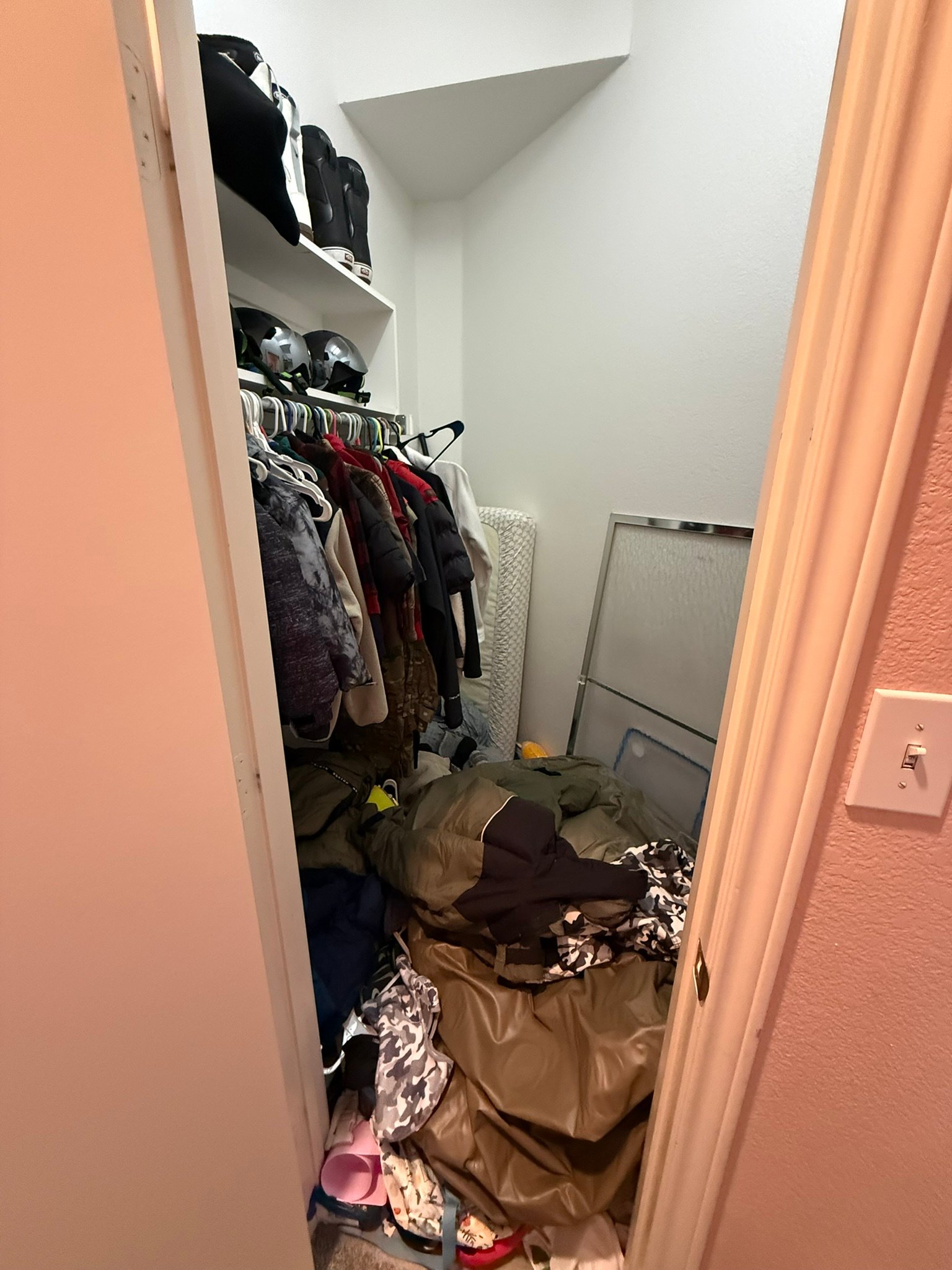 FM 2478 Closet BEFORE